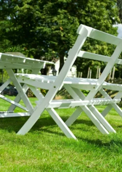 Torpet Tischgarnitur 4 Sitzplätze, Weiß -Brafab Verkaufs-Shop hillerstorp torpet tischgarnitur 4 sitzplatze 5