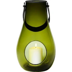 Holmegaard Design With Light Laterne Olive, H29 Cm -Brafab Verkaufs-Shop holmegaard dwl lantern olive 13