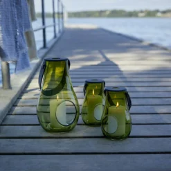 Holmegaard Design With Light Laterne Olive, H29 Cm -Brafab Verkaufs-Shop holmegaard dwl lantern olive 3