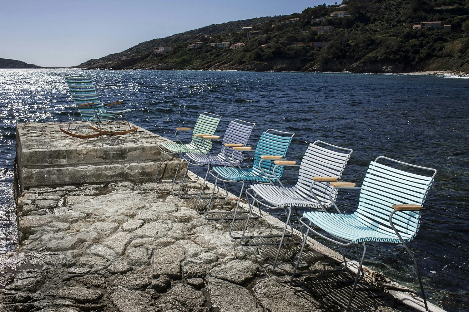 Click Dining Chair, Dusty Green/Grey 3 Click Dining Chair, Dusty Green/Grey – Bild 3