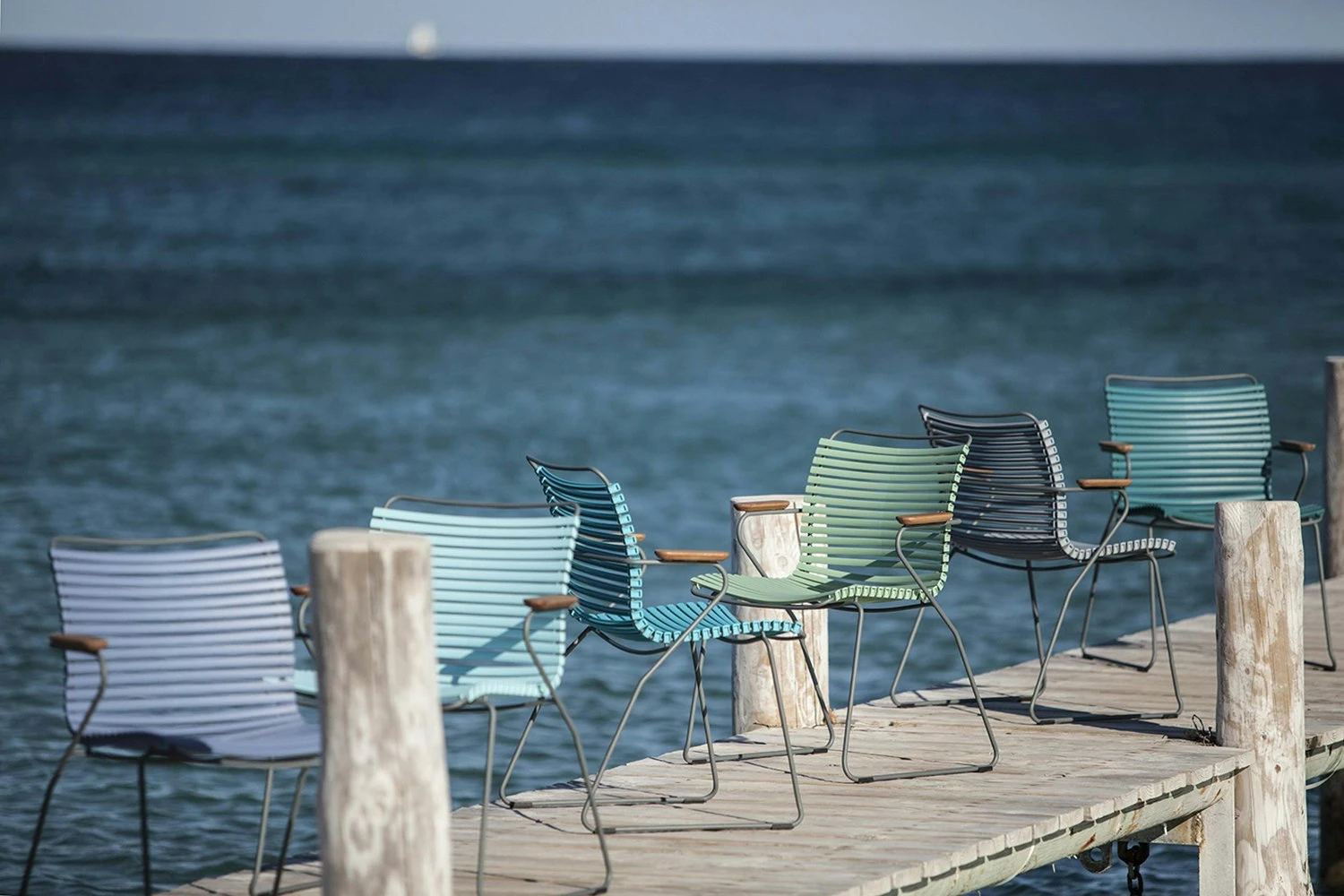 Click Dining Chair, Dusty Green/Grey 5 Click Dining Chair, Dusty Green/Grey – Bild 5