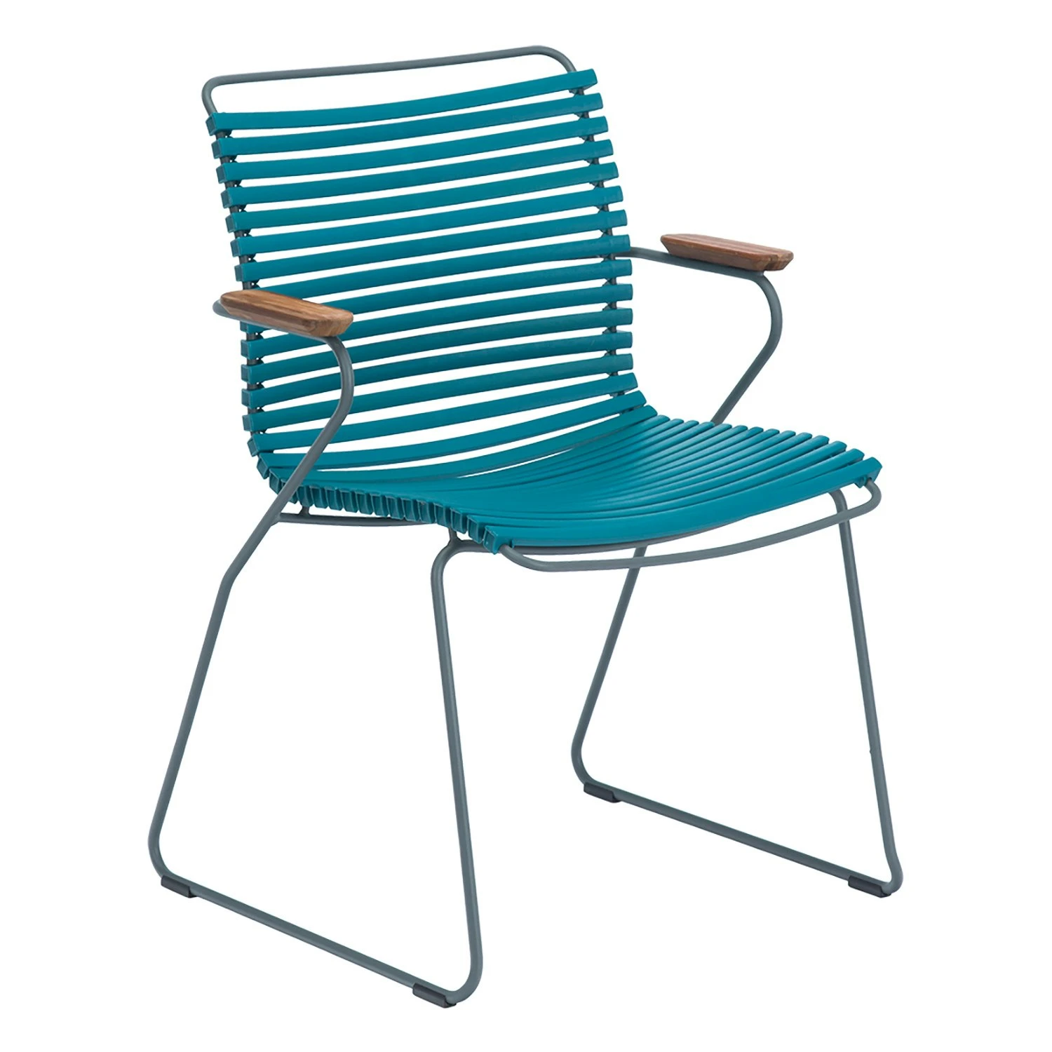 Click Dining Chair, Petrol/Grey 1 Click Dining Chair, Petrol/Grey