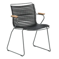 Click Dining Chair, Black/Grey