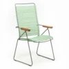 Click Position Dining Chair, Dusty Green/Grey