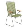Click Position Dining Chair, Olive Green/Grey