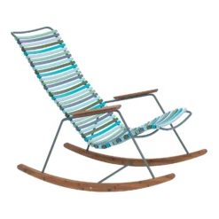 Click Rocking Chair, Multi Color 2/Grey