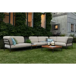 LEVEL Stuhl Ecke Links, Ash -Brafab Verkaufs-Shop houe level corner right alpine sunbrella heritage 17