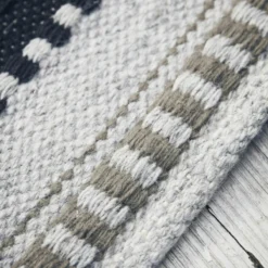 House Doctor Ciero Teppich Hellgrau, 90x200 Cm -Brafab Verkaufs-Shop house doctor carpet terra light gray 9