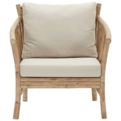 House Doctor Sedeo Sessel Mit Kissen, Natur