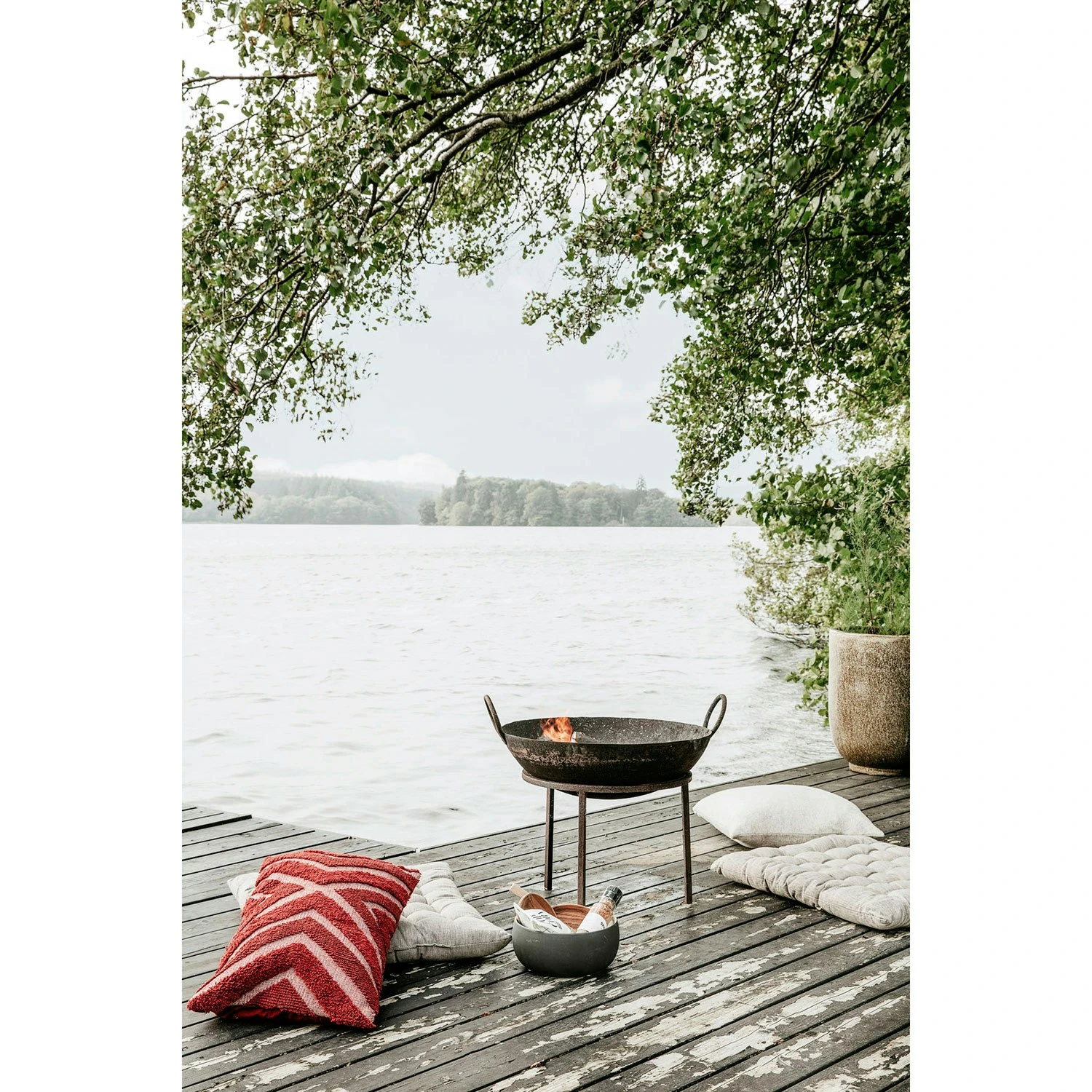 House Doctor Feuerkorb, Schwarz 3 House Doctor Feuerkorb, Schwarz – Bild 3