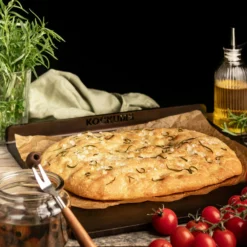 Kockums Jernverk Backstahl Mit Gefalteten Kanten Karbonstahl, 37x32 -Brafab Verkaufs-Shop kockums jernverk baking steel with folded edges carbon steel 37x32 3