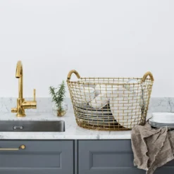 Korbo Klassisch 35 Korb, Messing -Brafab Verkaufs-Shop korbo klassisch 35 korb messing 2