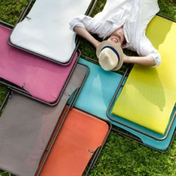 Lafuma Maxi Transat Colorblock Batyline® Iso Liegestuhl, Moss -Brafab Verkaufs-Shop lafuma maxi transat liegestuhl papagueno 1 5