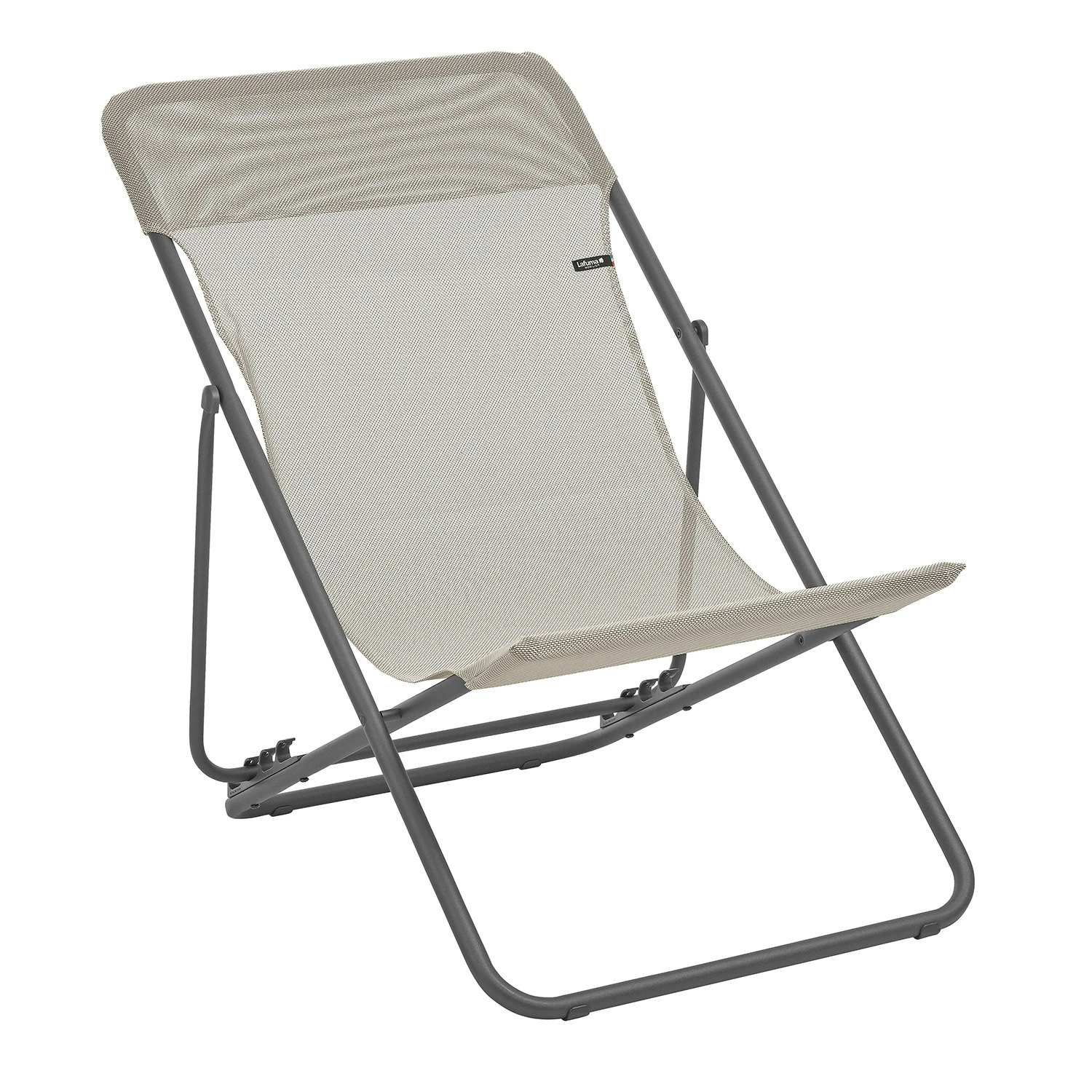 Lafuma Maxi Transat Batyline® Iso Liegestuhl, Seigle 1 Lafuma Maxi Transat Batyline® Iso Liegestuhl, Seigle