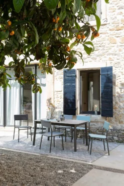 Lafuma Oron Tisch Laminat, L 100x190-250 Cm, Ciment / Titan -Brafab Verkaufs-Shop lafuma oron 150x100 cm table ciment sable 24