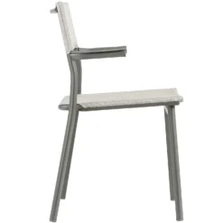 Lafuma Oron Batyline® Duo Lehnstuhl, Galet -Brafab Verkaufs-Shop lafuma oron dining chair galet titane 9