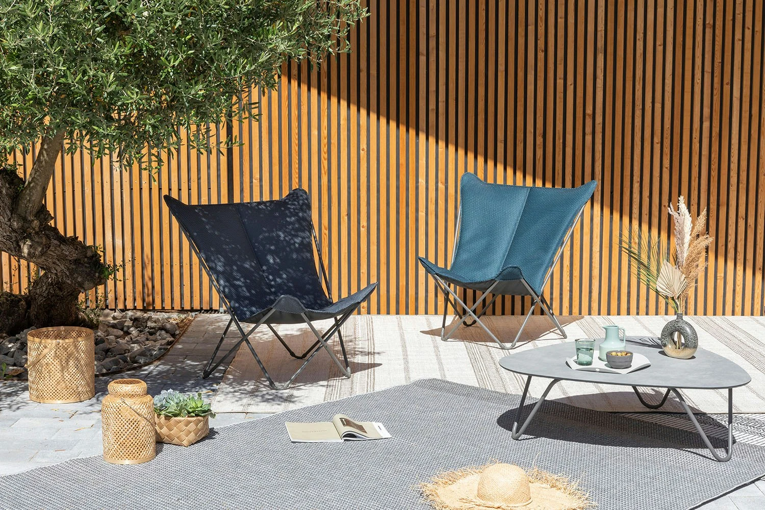 Lafuma Pop Up XL BeComfort® Liegestuhl, Bleu Encre 6 Lafuma Pop Up XL BeComfort® Liegestuhl, Bleu Encre – Bild 6