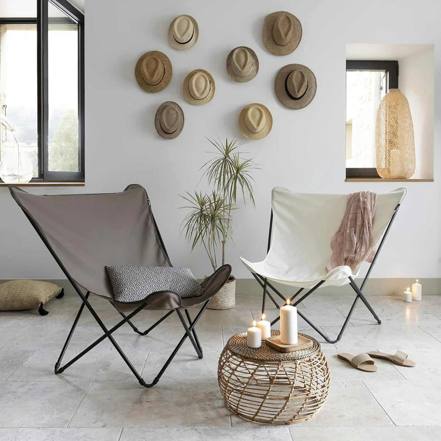 Lafuma POP UP XL Liegestuhl, Grau/Schwarz 2 Lafuma POP UP XL Liegestuhl, Grau/Schwarz – Bild 2