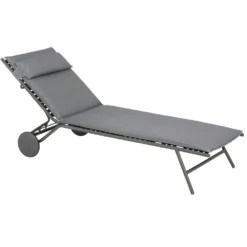 Lafuma Miami II BeComfort® Sonnenliege, Silber