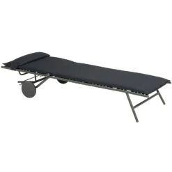 Lafuma Miami II BeComfort® Sonnenliege, Dunkelgrau -Brafab Verkaufs-Shop lafuma sunbed miami bec 2023 silver titane 8