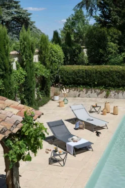 Lafuma Miami II Batyline® Duo Sonnenliege, Obsidian -Brafab Verkaufs-Shop lafuma sunbed miami duo 2023 galet titane 10