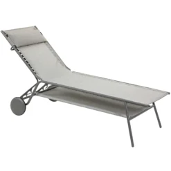 Lafuma Miami Batyline® Duo Hohe Sonnenliege, Galet