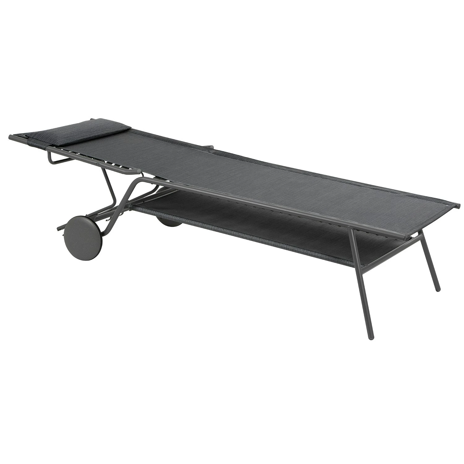 Lafuma Miami Batyline® Duo Hohe Sonnenliege, Obsidian 3 Lafuma Miami Batyline® Duo Hohe Sonnenliege, Obsidian – Bild 3