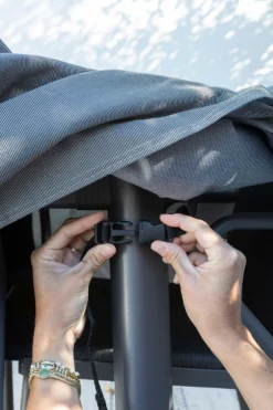 Lafuma Oron Möbelabdeckung Anthrazit, L -Brafab Verkaufs-Shop lafuma table protection cover oron l 5