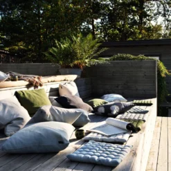 Pepper Sitzkissen 40x40 Cm, Bronze Brown -Brafab Verkaufs-Shop linum pepper sitzkissen 40x40 cm 10