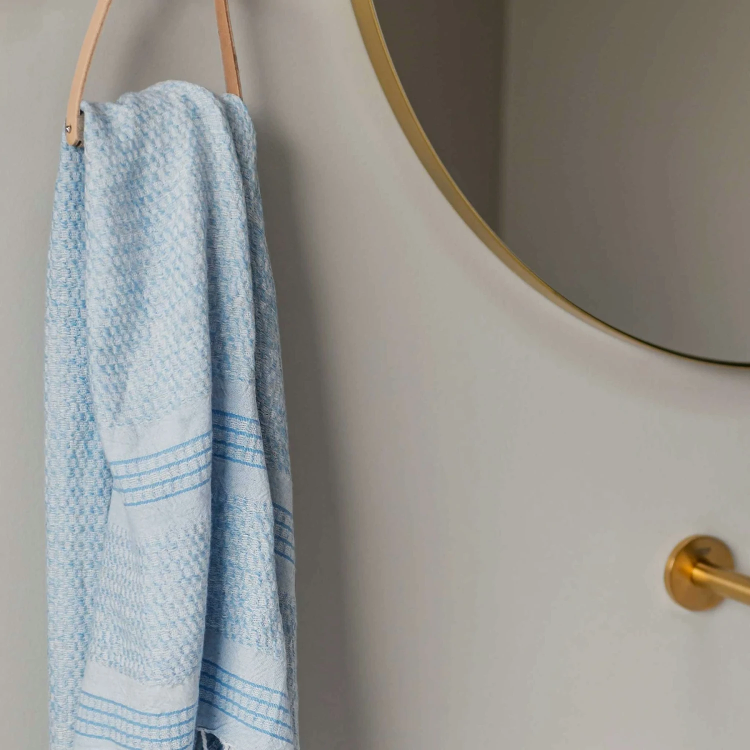 Mette Ditmer Bodrum Handtuch, Hellblau 2 Mette Ditmer Bodrum Handtuch, Hellblau – Bild 2