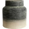 Muubs Kanji Topf Zement Schwarzgrau, Ø47 Cm