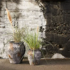 Muubs Hanja Topf Weathered Rusty, 35 Cm -Brafab Verkaufs-Shop muubs hanja topf weathered rusty 1