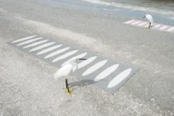 Ella Matte 70x225 Cm, Black/Vanilla -Brafab Verkaufs-Shop pappelina ella matte 70x225 cm black vanilla 3