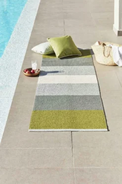 Kim Teppich Olive, 70x160 Cm -Brafab Verkaufs-Shop pappelina kim rug olive 2
