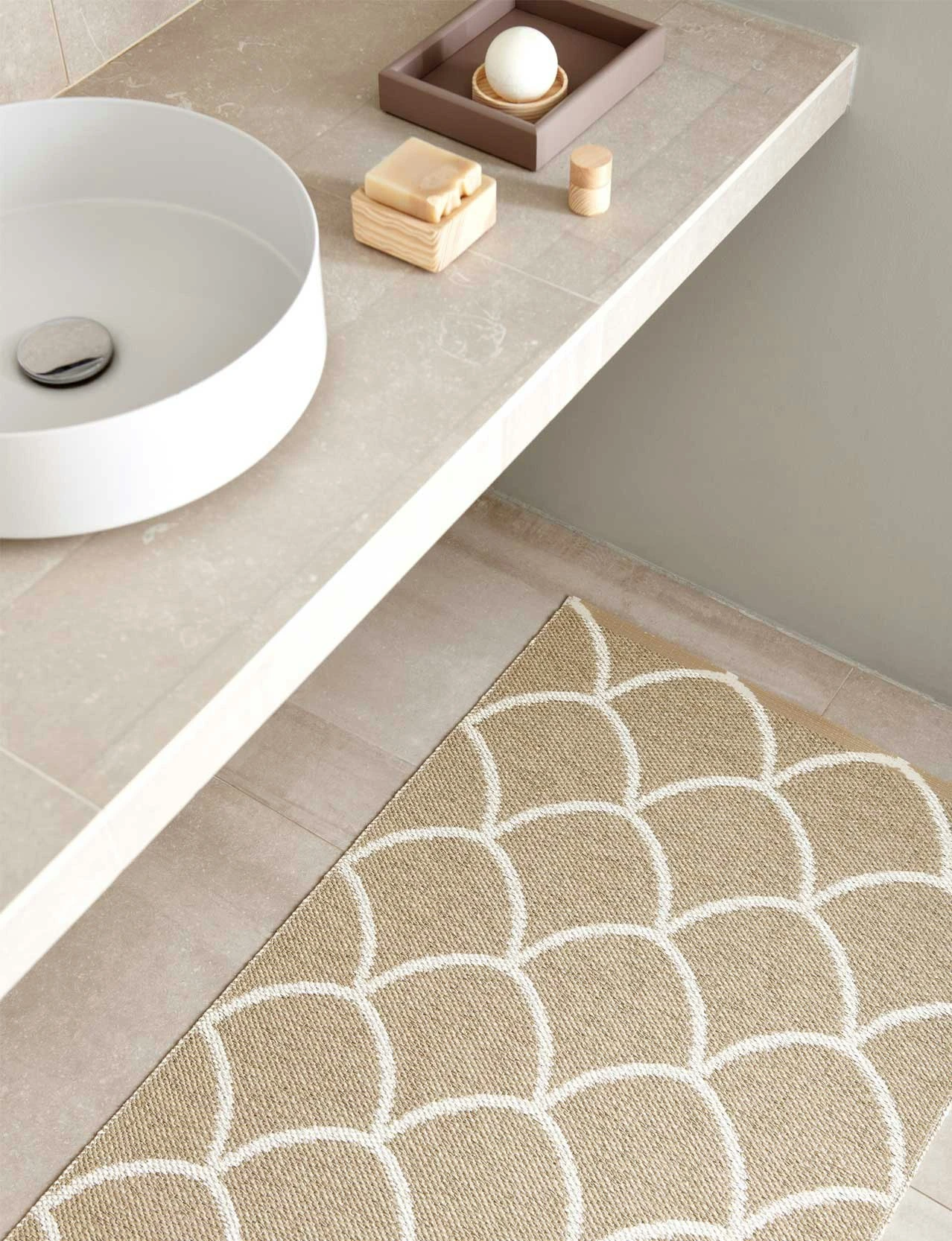 Kotte Teppich Sand/ Vanilla, 70x150 Cm 3 Kotte Teppich Sand/ Vanilla, 70x150 Cm – Bild 3