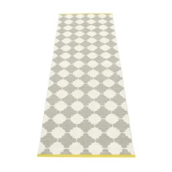 Marre Matte 70x225 Cm, Warm Grey/Vanilla/Mustard