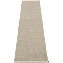 Mono Rug 60x250 Cm, Dark Linen/Linen