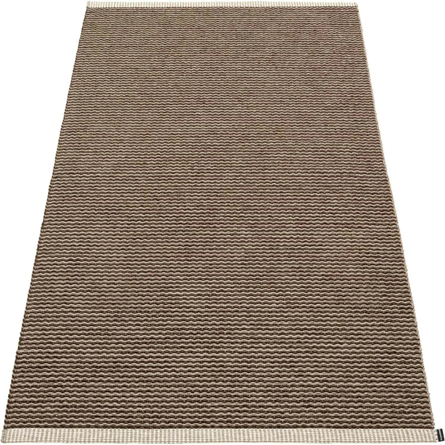 Mono Teppich Dark Brown/ Dark Linen, 85x160 Cm 1 Mono Teppich Dark Brown/ Dark Linen, 85x160 Cm