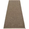 Mono Teppich Dark Brown/ Dark Linen, 85x260 Cm