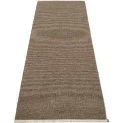Mono Teppich Dark Brown/ Dark Linen, 85x260 Cm