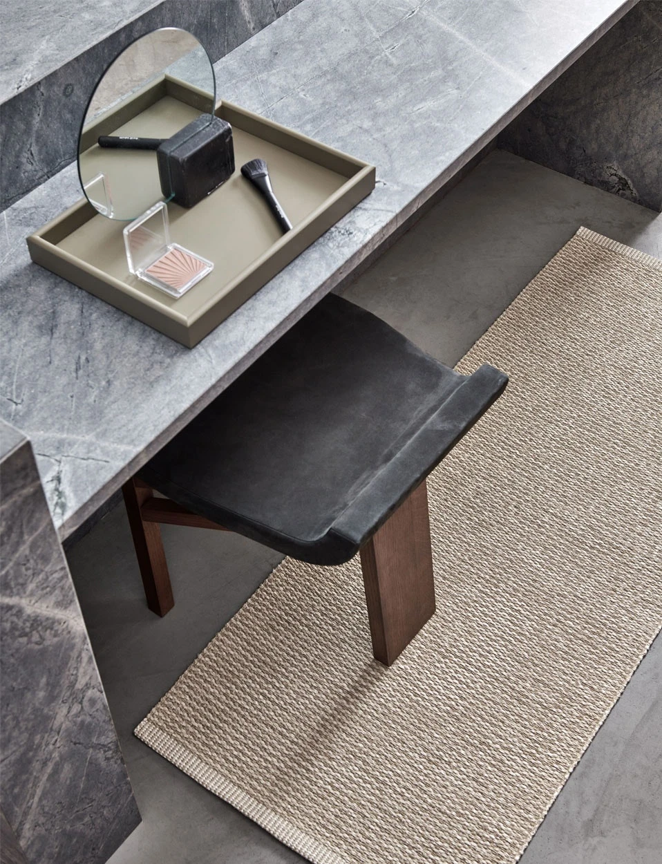 Mono Teppich Sand/ Cream, 180x220 Cm 2 Mono Teppich Sand/ Cream, 180x220 Cm – Bild 2