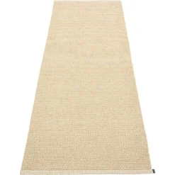 Mono Teppich Sand/ Cream, 85x260 Cm