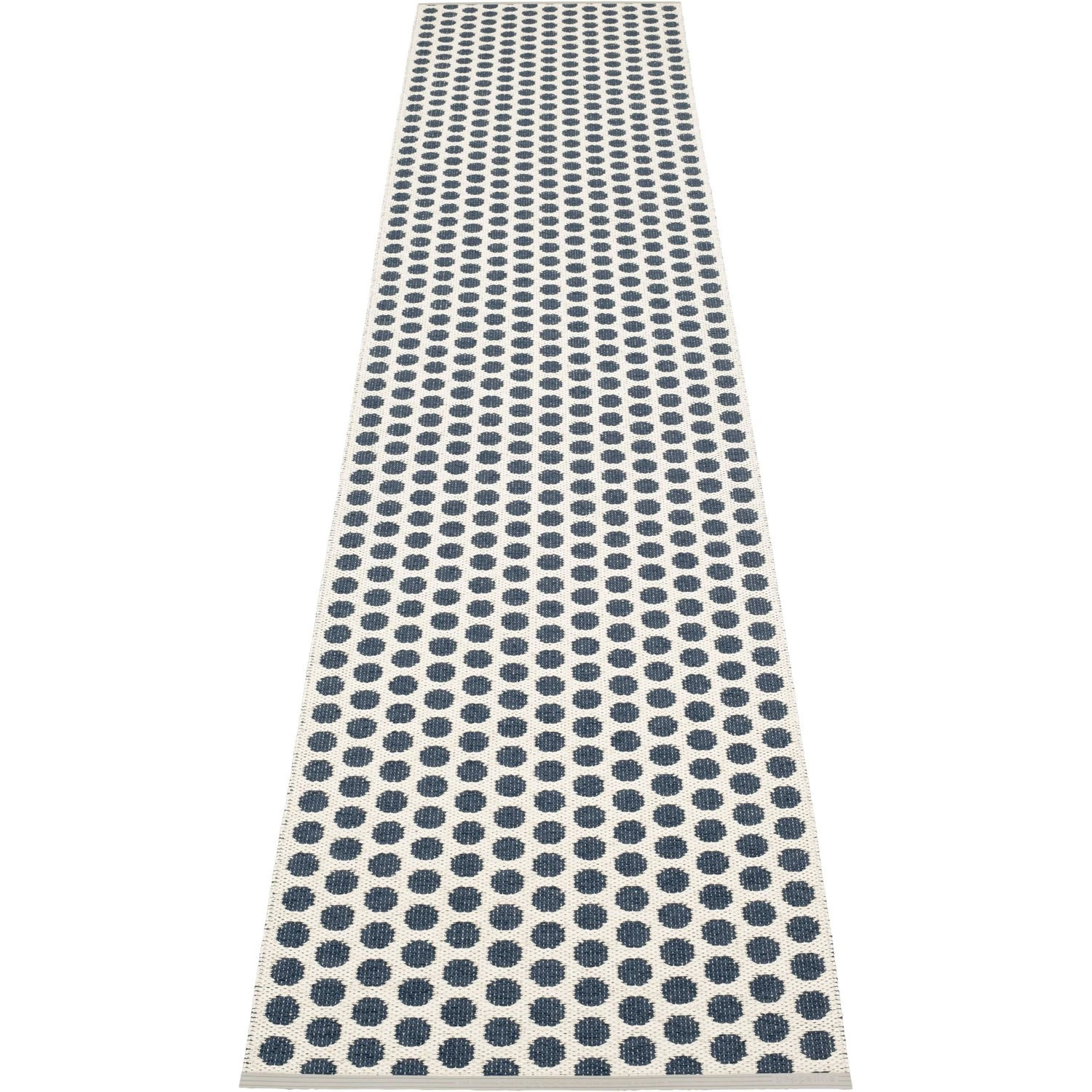 Noa Teppich Dunkelblau / Vanilla / Warmes Grau, 70x350 Cm 2 Noa Teppich Dunkelblau / Vanilla / Warmes Grau, 70x350 Cm – Bild 2