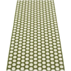 Noa Teppich Olive / Vanilla / Warmes Grau, 70x150 Cm