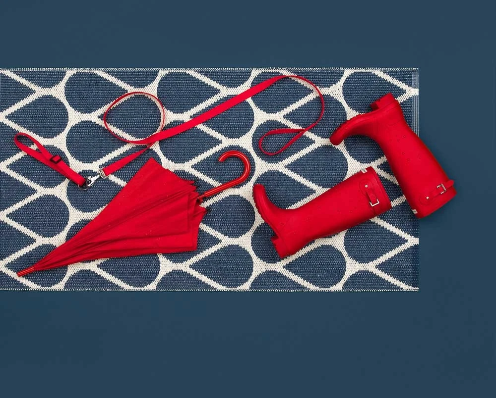 Otis Fußmatte 70x50cm, Blue/Vanilla 3 Otis Fußmatte 70x50cm, Blue/Vanilla – Bild 3