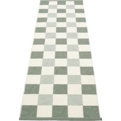 Pix Teppich Army / Vanilla / Sage, 70x240 Cm
