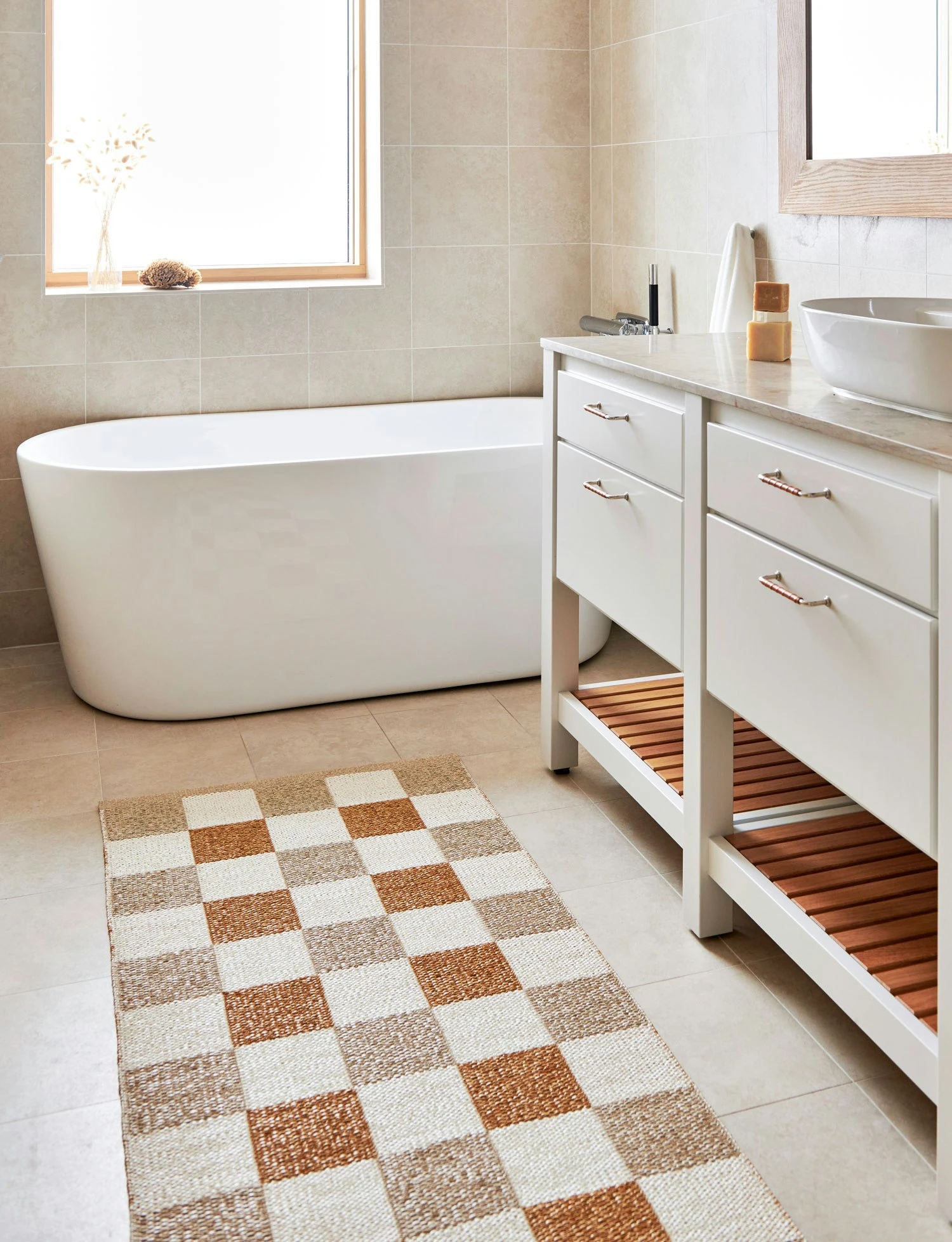 Pix Teppich Beige / Vanilla / Ochre, 70x240 Cm 2 Pix Teppich Beige / Vanilla / Ochre, 70x240 Cm – Bild 2