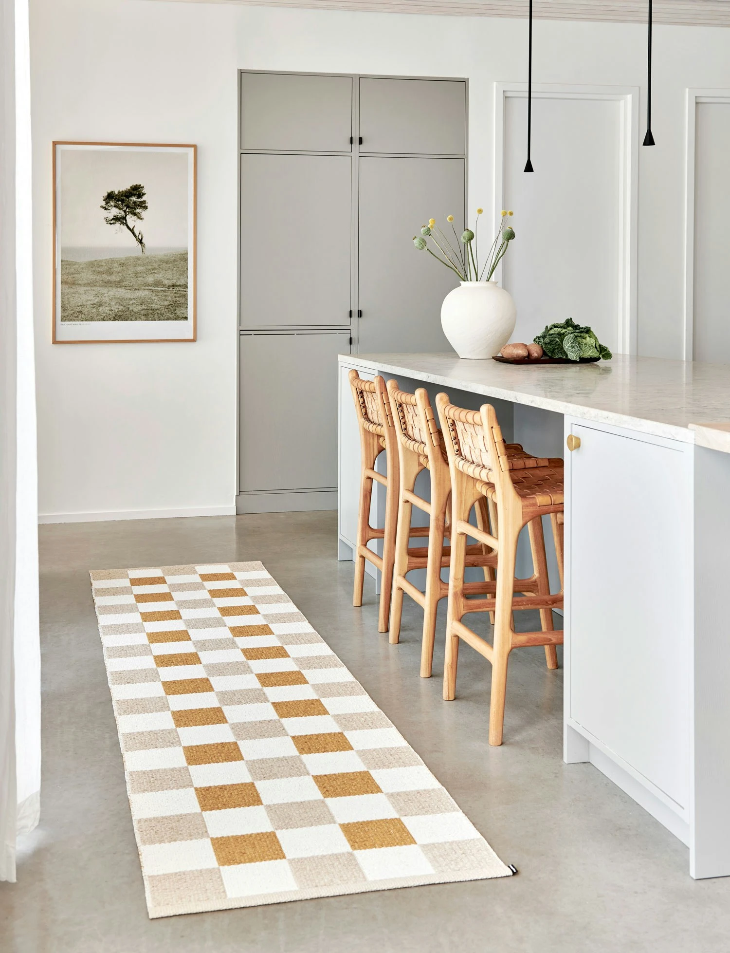 Pix Teppich Beige / Vanilla / Ochre, 70x240 Cm 3 Pix Teppich Beige / Vanilla / Ochre, 70x240 Cm – Bild 3