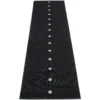 Peg Rug 70x280 Cm, Black/Lin