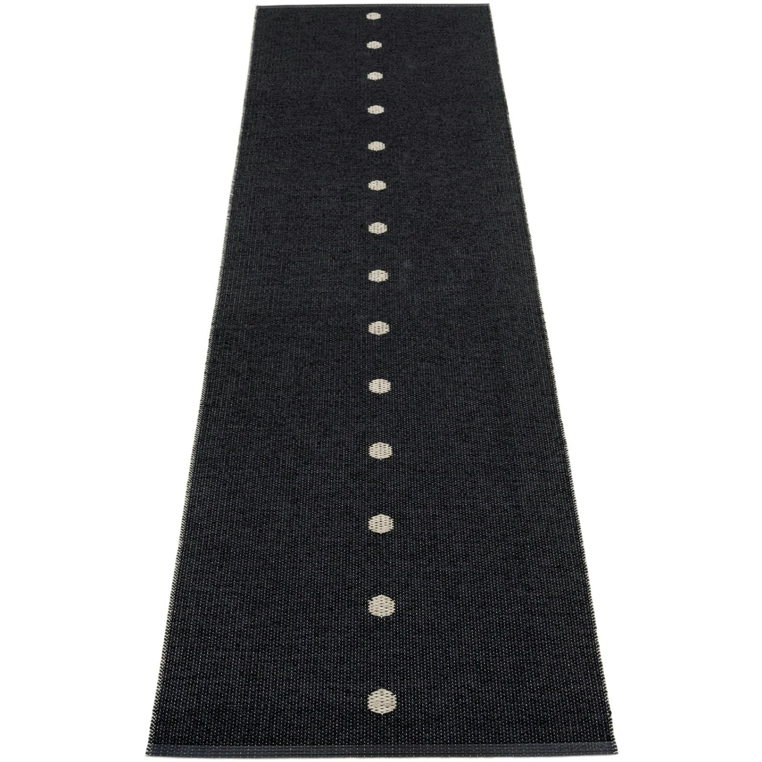 Peg Rug 70x280 Cm, Black/Lin 1 Peg Rug 70x280 Cm, Black/Lin